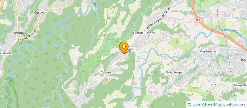 localisation de l'entreprise LES BAINS GP  PETIT-BOURG