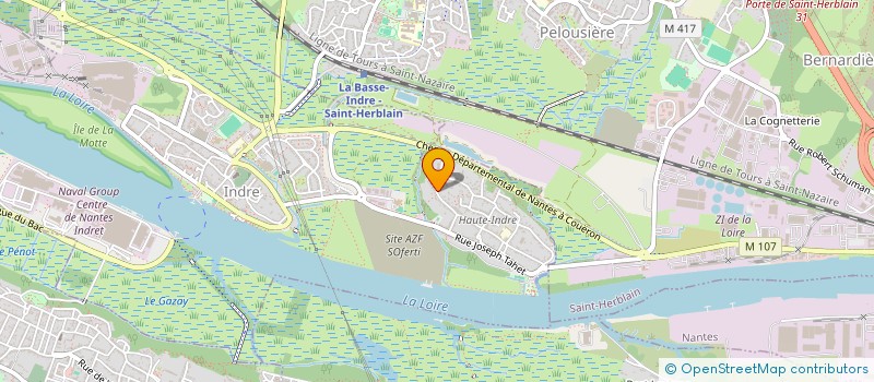 localisation de l'entreprise LES BALAD'INDRE  INDRE