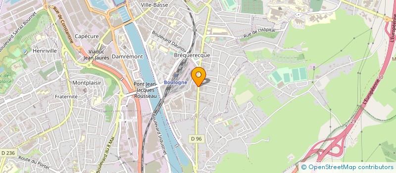 localisation de l'entreprise LES BALADES NAUTIQUES DE LA COTE D'OPALE à BOULOGNE-SUR-MER