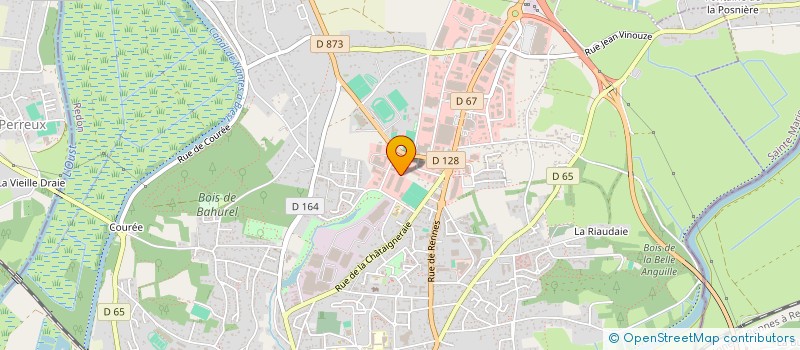 localisation de l'entreprise LES BALADINS à REDON