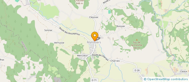 localisation de l'entreprise LES BALADINS à BEAULIEU