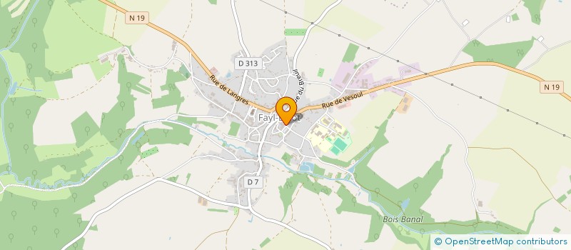 localisation de l'entreprise LES BALADINS à FAYL-BILLOT