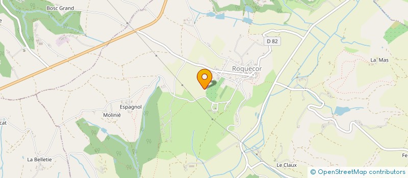 localisation de l'entreprise LES BALADINS DE L'ECRITURE à TOURRETTES