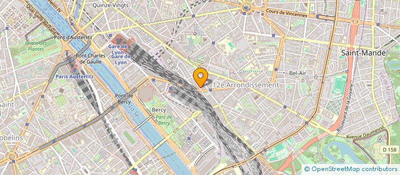 localisation de l'entreprise LES BALADINS DES ETOILES  PARIS