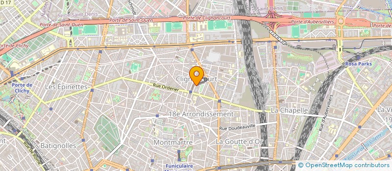 localisation de l'entreprise LES BALADINS DU CADUCEE  PARIS