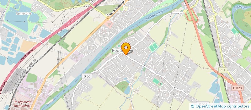 localisation de l'entreprise LES BALADINS DU CONFLUENT à ROQUETTES