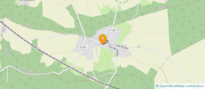 localisation de l'entreprise LES BALADINS DU COSTUME à VILLECHETIVE