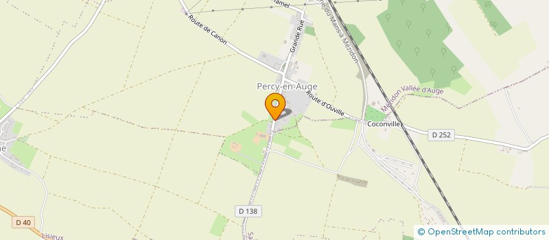 localisation de l'entreprise LES BALADINS DU VAL D'AUGE à MEZIDON VALLEE D'AUGE