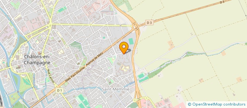 localisation de l'entreprise LES BALADINS MENGEOTS  SAINT-MEMMIE