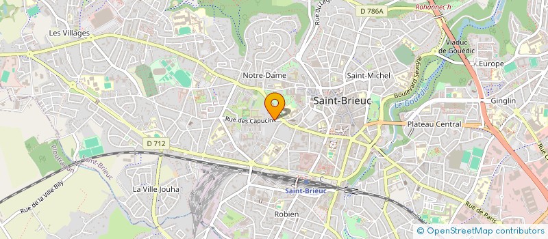 localisation de l'entreprise LES BALAIS BRETONS à SAINT-BRIEUC