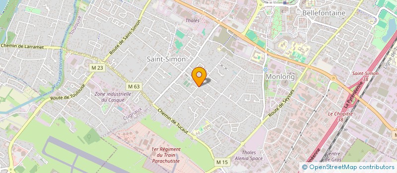 localisation de l'entreprise LES BALAMBULES à TOULOUSE