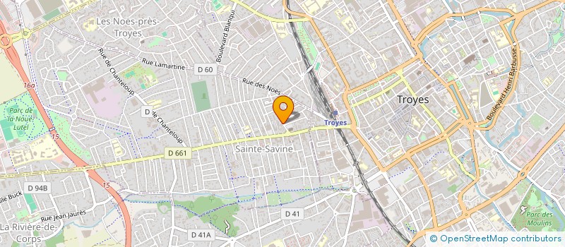 localisation de l'entreprise LES BALCONS D'ARLY  SAINTE-SAVINE