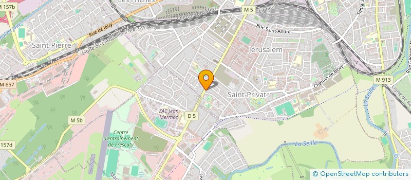 localisation de l'entreprise LES BALCONS DE FRANIATTE  MONTIGNY-LES-METZ