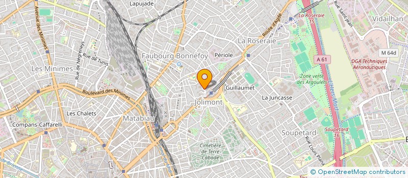 localisation de l'entreprise LES BALCONS DU CAPITOLE à TOULOUSE