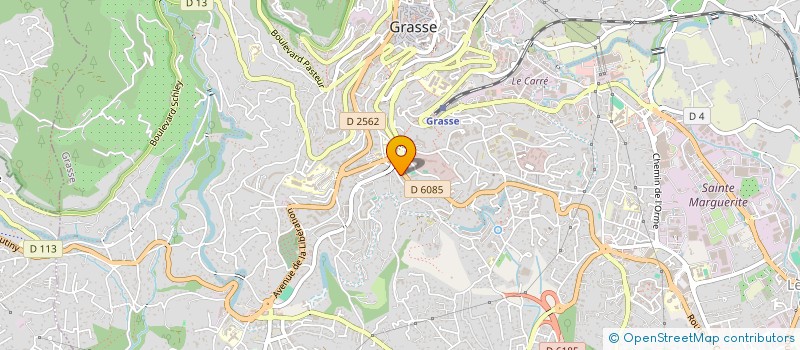 localisation de l'entreprise LES BALCONS DU GRAND PIN  GRASSE