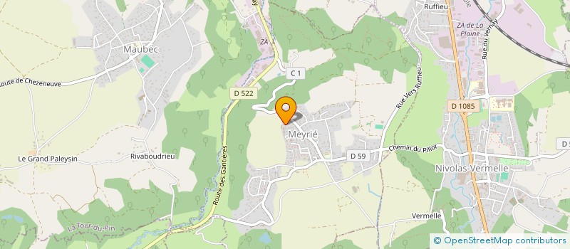 localisation de l'entreprise LES BALCONS NOYER BADIN  MEYRIE