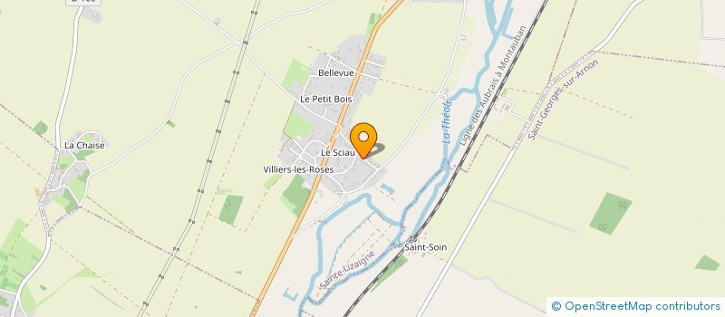 localisation de l'entreprise LES BALISIERS à SAINTE-LIZAIGNE