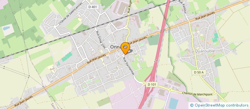 localisation de l'entreprise LES BALL TRAPPEURS ONNAINGEOIS à ONNAING