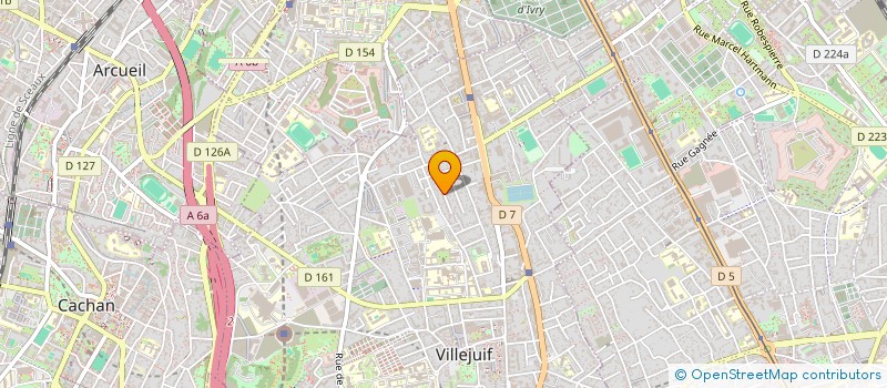 localisation de l'entreprise LES BALLETS DE LANZHOU à VILLEJUIF