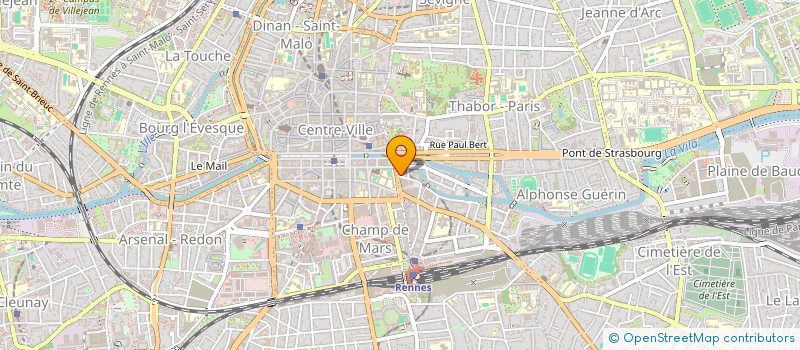 localisation de l'entreprise LES BALLETS DU GOELAND  RENNES