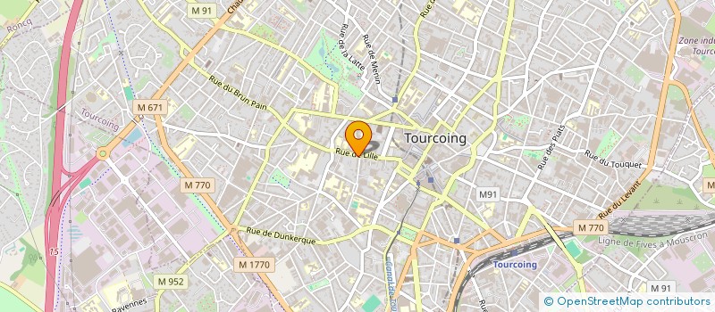 localisation de l'entreprise LES BALLONS DE LUNA  TOURCOING