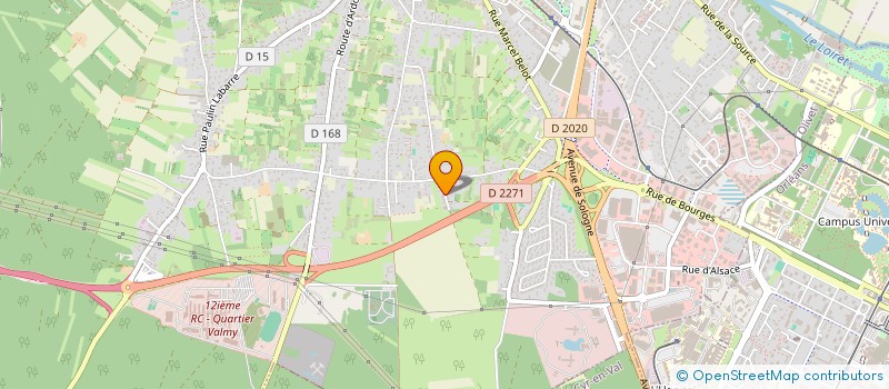 localisation de l'entreprise LES BALNEADES  ARDON