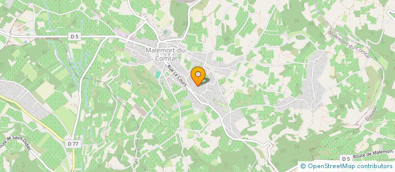 localisation de l'entreprise LES BAM'S.MOUNE SAX  MALEMORT-DU-COMTAT