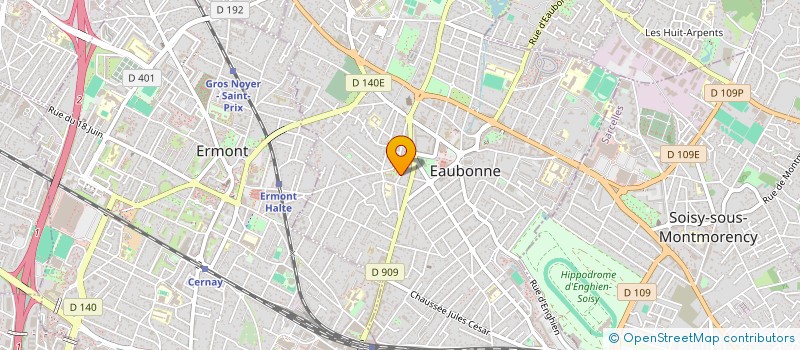 localisation de l'entreprise LES BAMBINOUX à EAUBONNE