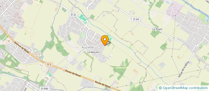 localisation de l'entreprise LES BAMBINS  AUZIELLE