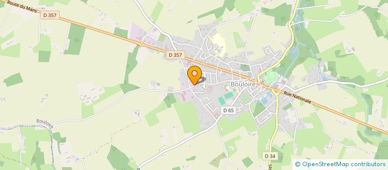 localisation de l'entreprise LES BAMBINS BILURIENS à BOULOIRE