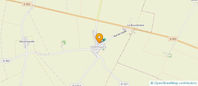 localisation de l'entreprise LES BAMBINS DE BEAUCE à VILLEMAURY