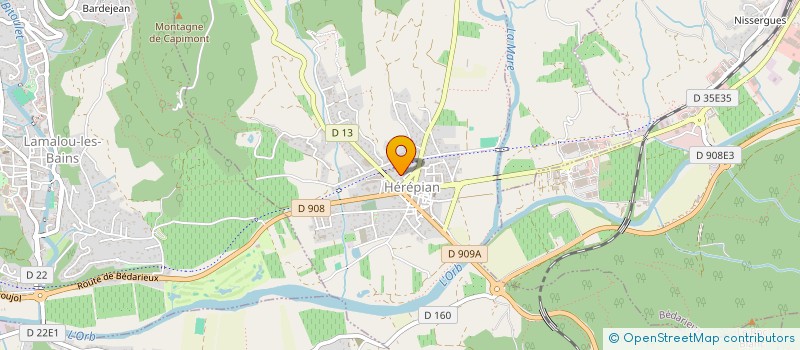 localisation de l'entreprise LES BAMBINS DU COIN à HEREPIAN