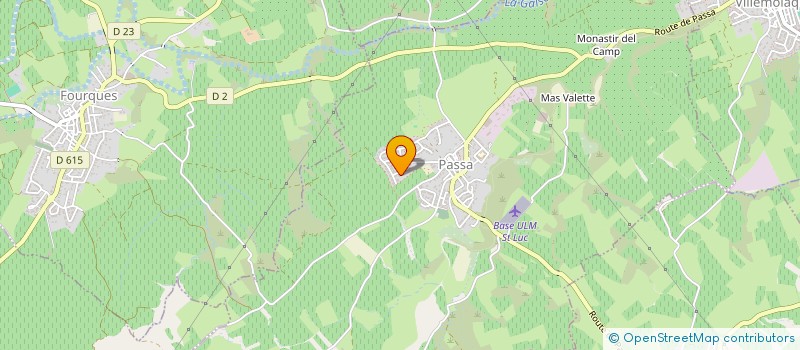 localisation de l'entreprise LES BAMBINS PASSANENCS  PASSA