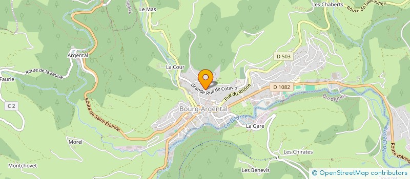 localisation de l'entreprise LES BAMBIS TRIKER'S  SAINT-SAUVEUR-EN-RUE