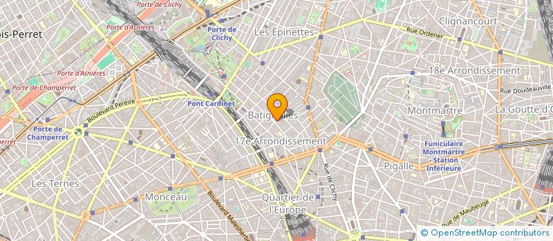 localisation de l'entreprise LES BAMBOUS  PARIS