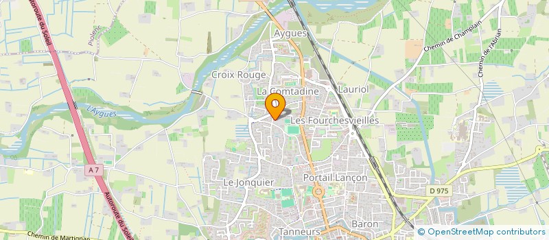 localisation de l'entreprise LES BAMBOUS  ORANGE