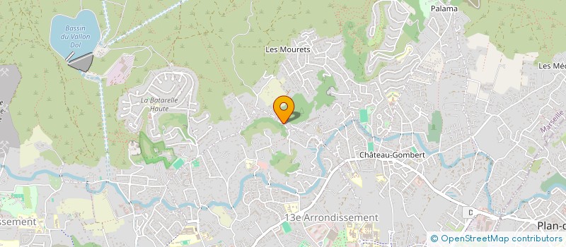 localisation de l'entreprise LES BANCAOUS  MARSEILLE