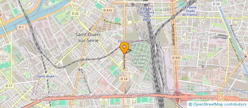 localisation de l'entreprise LES BANCS DE RASCASSES DES BANLIEUES à SAINT-OUEN-SUR-SEINE