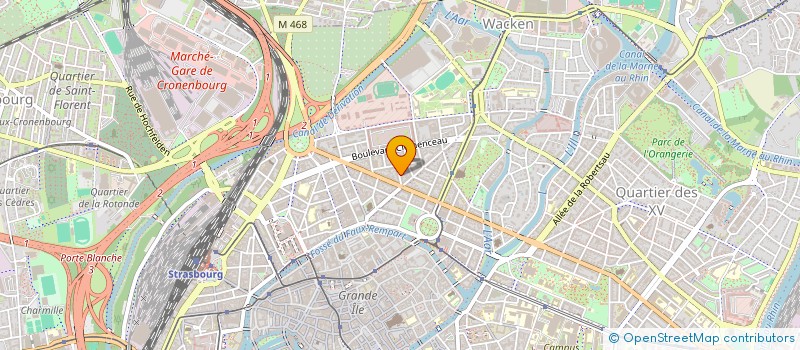 localisation de l'entreprise LES BANDAPARTISTES à STRASBOURG
