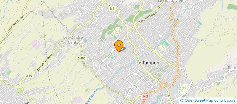 localisation de l'entreprise LES BANIANS à LE TAMPON