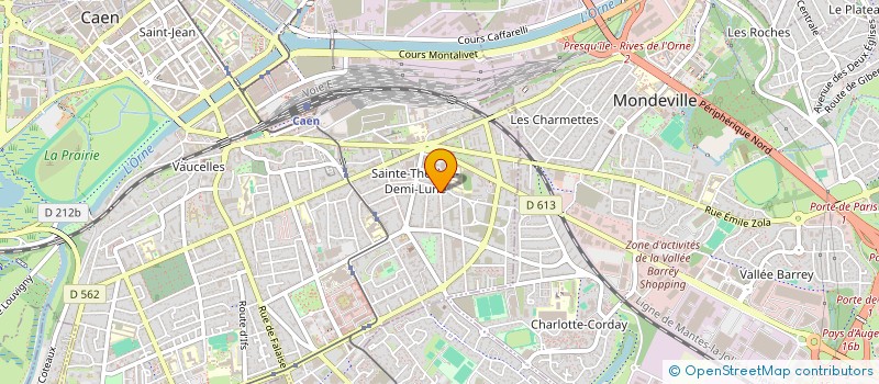 localisation de l'entreprise LES BANKALS à CAEN