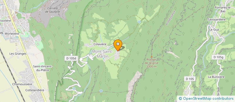 localisation de l'entreprise LES BANNETTES  MONT-SAINT-MARTIN