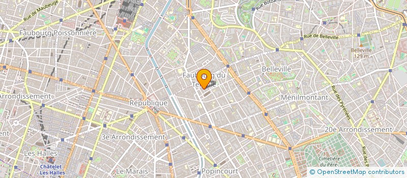 localisation de l'entreprise LES BARBARESQUES  PARIS