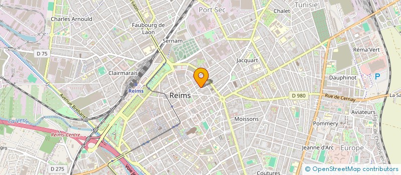 localisation de l'entreprise LES BARBATRINS  REIMS