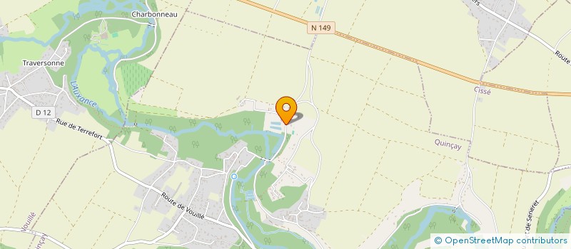 localisation de l'entreprise LES BARBOTINS  QUINCAY