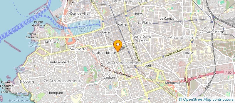 localisation de l'entreprise LES BARBOTS à MARSEILLE