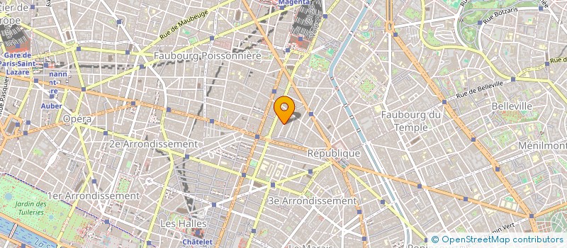 localisation de l'entreprise LES BARIOLES DE MAUD II à BAGNEUX