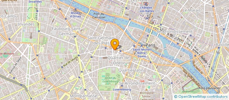 localisation de l'entreprise LES BARONNIES  PARIS