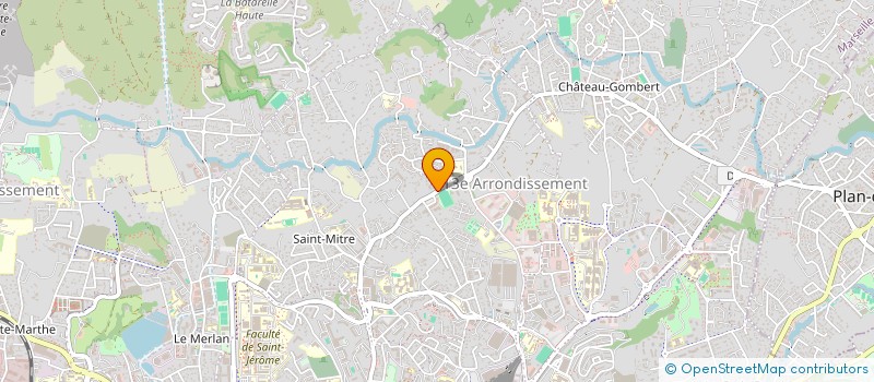 localisation de l'entreprise LES BARONNIES à MARSEILLE