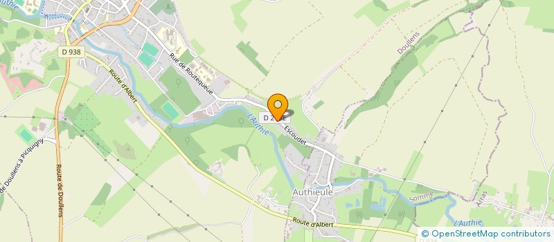 localisation de l'entreprise LES BAROUDEURS à DOULLENS